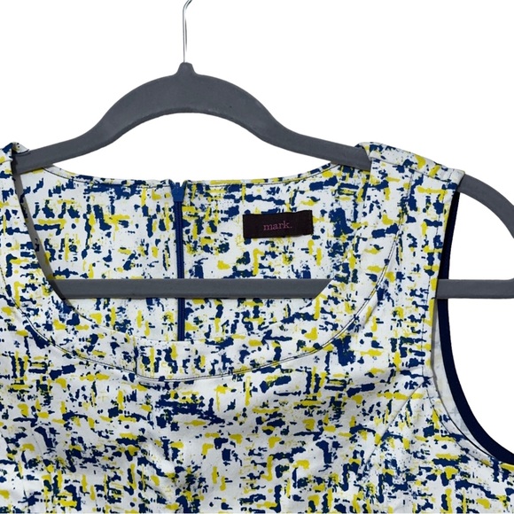 Mark. Denim Skirt Set with Cropped Tank Top - Picture 3 of 10